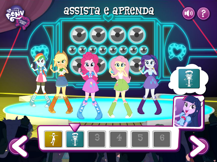 Jogos online Equestria Girls