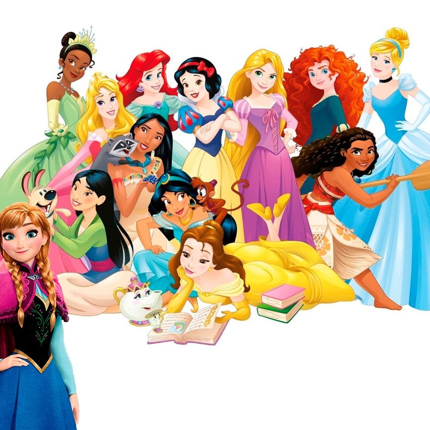 Todos Os Desenhos De Princesas Da Disney Para Criancas